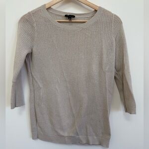 The Limited lightweight fisherman sweater Size Small